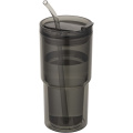 Archer 480 ml double wall plastic tumbler, Black