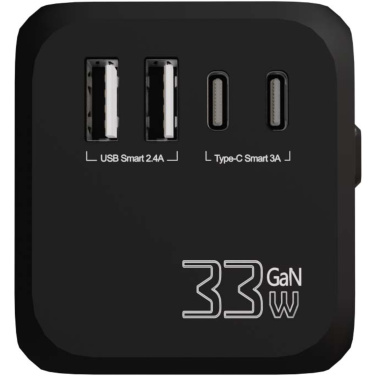 Logo trade promotional merchandise picture of: SCX.design T16 universal travel adapter