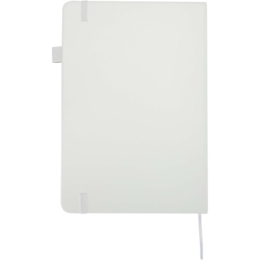 Logotrade promotional product image of: Liss A5 recycled plastic hard cover notebook