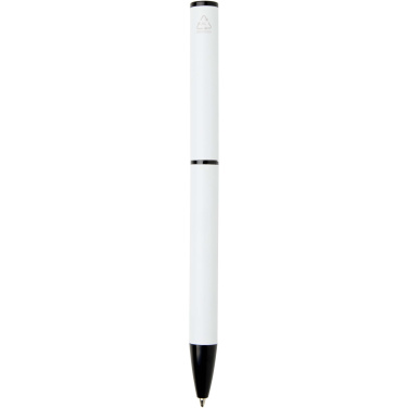 Logotrade promotional giveaways photo of: Verton recycled aluminium twist ballpoint pen with sleeve (blue ink)