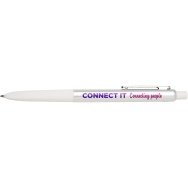 Logo trade promotional product photo of: Soffit recycled aluminium click anodized ballpoint pen (blue ink)