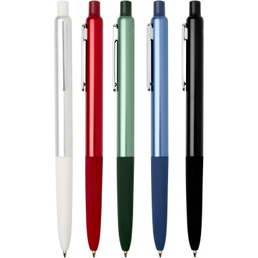 Logo trade corporate gift photo of: Soffit recycled aluminium click anodized ballpoint pen (blue ink)