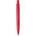 Ramin recycled plastic mini ballpoint pen (blue ink), Red