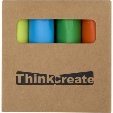 Logotrade promotional products photo of: Mini recycled plastic highlighter set
