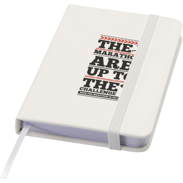 Logo trade promotional giveaways image of: Spectrum A7 hard cover notebook