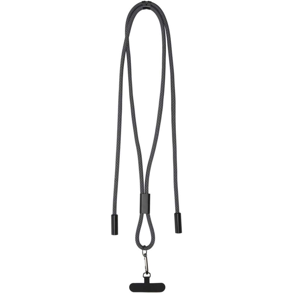 Logotrade advertising product picture of: SMART 65W RPET charging cable with lanyard