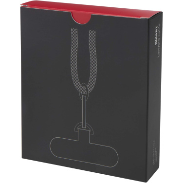 Logo trade corporate gift photo of: SMART 65W RPET charging cable with lanyard