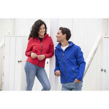 Logo trade promotional products picture of: Langley men's GRS recycled softshell jacket