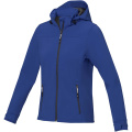 Langley women's GRS recycled softshell jacket, Blue