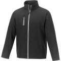 Orion men's GRS recycled softshell jacket, Black