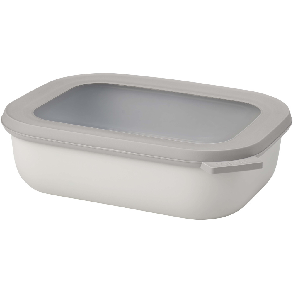 Logo trade advertising products picture of: Mepal Cirqula 1000 ml rectangular multi-bowl