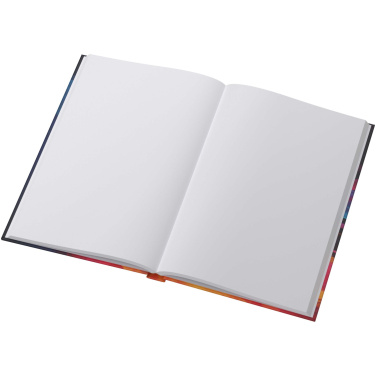 Logotrade promotional item image of: Novella Brontë A5 recycled hard cover notebook - 100 sheets