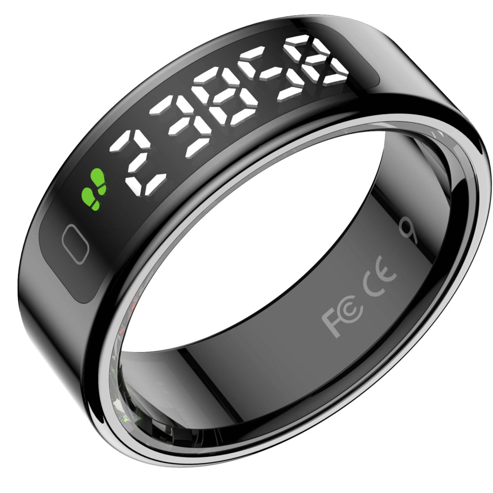Logo trade promotional product photo of: Prixton Orbyt Touch smart ring
