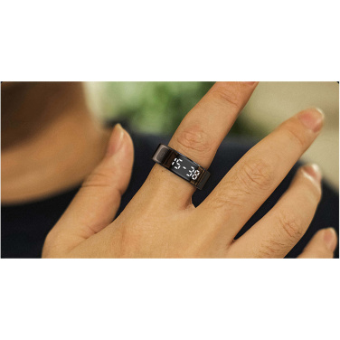 Logotrade promotional product picture of: Prixton Orbyt Touch smart ring