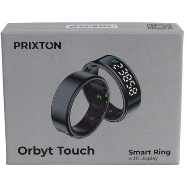 Logo trade corporate gifts picture of: Prixton Orbyt Touch smart ring