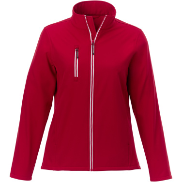 Logo trade promotional giveaway photo of: Orion women's softshell jacket