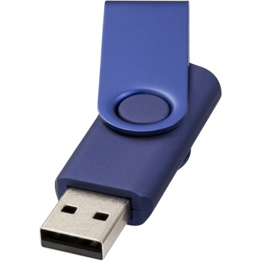Logotrade firmakingid pilt: Pööratav metallist 4 GB USB-mälupulk