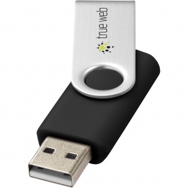 Logotrade meened pilt: Pööratav põhiline 32 GB USB-mälupulk