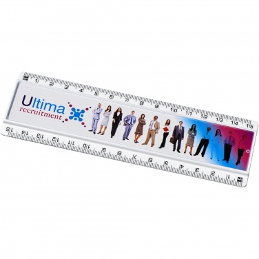 Logotrade reklaamkingid pilt: Ellison 15 cm plastikust joonlaud