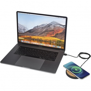 Logotrade meene foto: Kivi 10W paekivi/korgist juhtmevaba laadimisalus