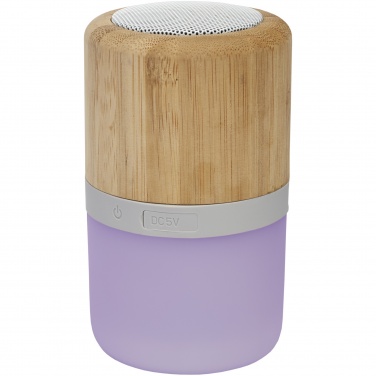 Logo trade ärikingituse pilt: Aurea bambusest Bluetooth® valguskõlar 