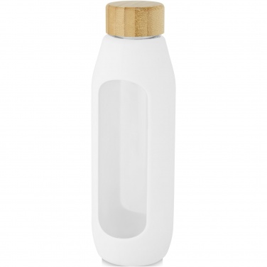 Logo trade ärikingitused foto: Tidan 600 ml boorsilikaatklaasist pudel silikoonkäepidemega