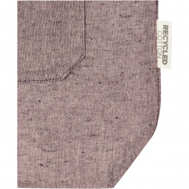 Logo trade ärikingituse pilt: Pheebs 150 g/m² taaskasutatud puuvillast kandekott esitaskuga 9L