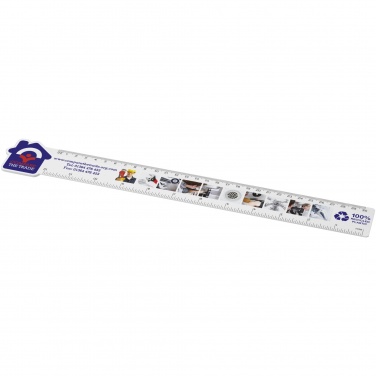 Logo trade reklaamkingitused foto: Tait 30cm majakujuline taaskasutatud plastikust joonlaud