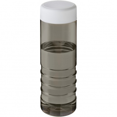 Logo trade reklaamtoote pilt: H2O Active® Eco Treble 750 ml keeratava korgiga veepudel 