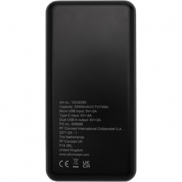 Logo trade meened foto: Loop 20 000 mAh taaskasutatud plastist toitepank 