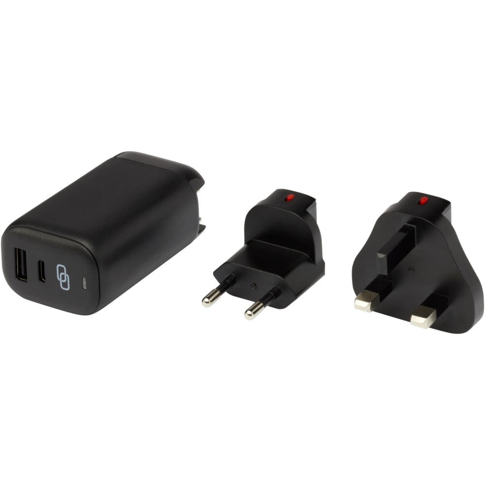 Logotrade firmakingitused pilt: ADAPT 25W taaskasutatud plastist PD reisilaadija