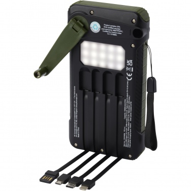 Logotrade ärikingituse foto: Soldy 10 000 mAh RCS taaskasutatud plastist päikesedünamo jõupank 