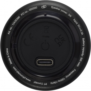 Logotrade reklaamtooted pilt: Rise 3W RCS taaskasutatud alumiiniumist Bluetooth® minikõlar 