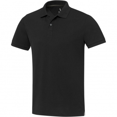 Logo trade meene pilt: Emerald lühikeste varrukatega unisex Aware™ taaskasutatud polo