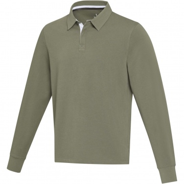 Logotrade meene foto: Clyde unisex orgaaniline ragbi polo dressipluus