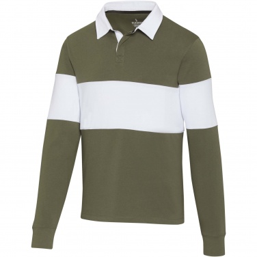 Logotrade ärikingi foto: Clyde unisex orgaaniline ragbi polo dressipluus