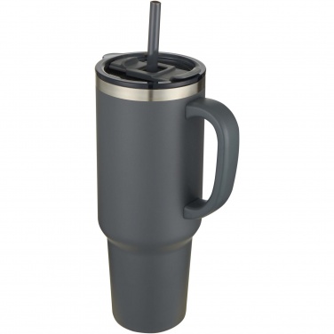 Logotrade reklaamtoote foto: Sydney 1200 ml RCS-sertifikaadiga termoskruus kõrrega