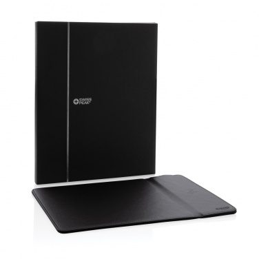 Logotrade meened pilt: Swiss Peak RCS taaskasutatud PU 10W juhtmevaba laadimisega hiirematt