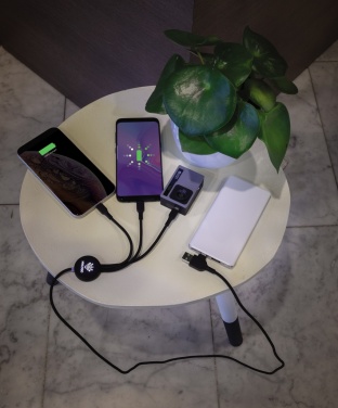 Logotrade ärikingitused pilt: Light up logo 6-in-1 kaabel