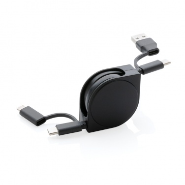 Logotrade meene foto: RCS-standardi taaskasutatud plastik ja TPE 6-in-1 kaabel