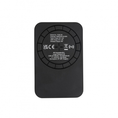 Logotrade reklaamtoote foto: Magnetiline 5000 mAh 5W juhtmevaba akupank