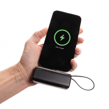 Logo trade reklaamkingitused foto: Powerlink RCS rplastic 3000 mAh powerbank iOS-i pistik