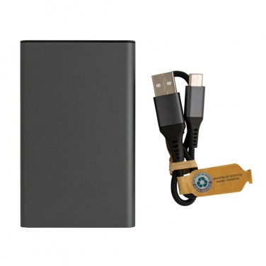 Logotrade reklaamkingid pilt: Terra RCS taaskasutatud alumiiniumist akupank 5000 mAh