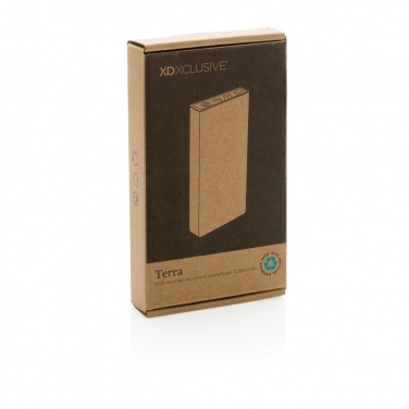 Logotrade reklaamkingi foto: Terra RCS taaskasutatud alumiiniumist akupank 5000 mAh