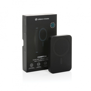 Logotrade ärikingituse foto: Urban Vitamin Compton RCS plastist/alumiinium 10 000 mah akupank