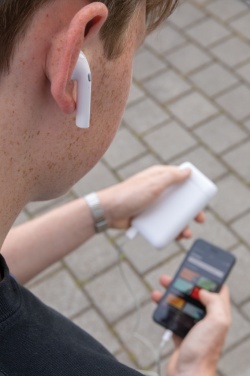 Logotrade firmakingituse foto: Liberty TWS kõrvaklapid 5000 mAh toitepangaga