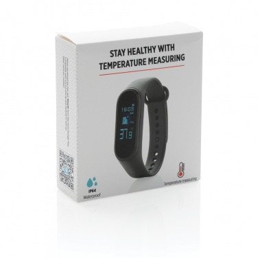 Logotrade reklaamtooted pilt: Stay Healthy Käevõru termomeeter