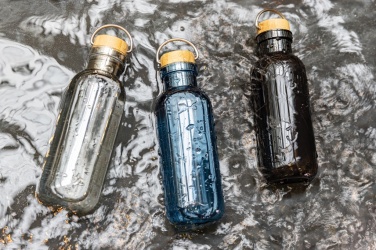 Logotrade firmakingitused pilt: RCS RPET pudel bambusest kaane ja käepidemega