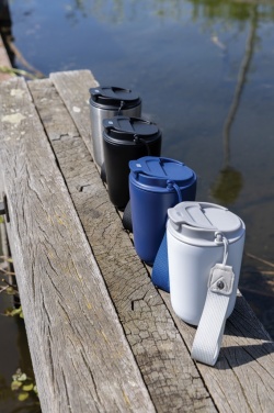 Logotrade firmakingi foto: Cuppa RCS terasest vaakum termoskruus koos randmepaelaga