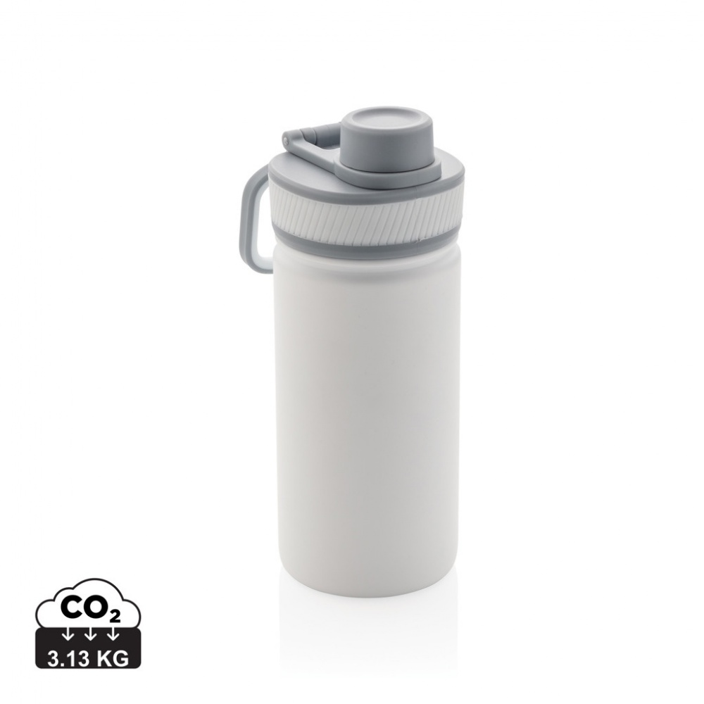 Logo trade firmakingi pilt: Roostevabast terasest vaakumpudel spordikaanega 550ml
